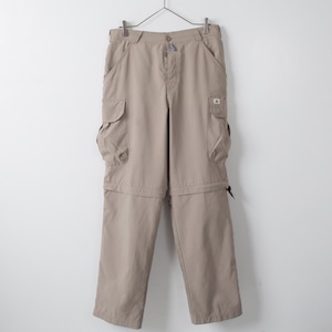 2000s "NIKE" , ACG embroidered nylon cargo detachable trousers