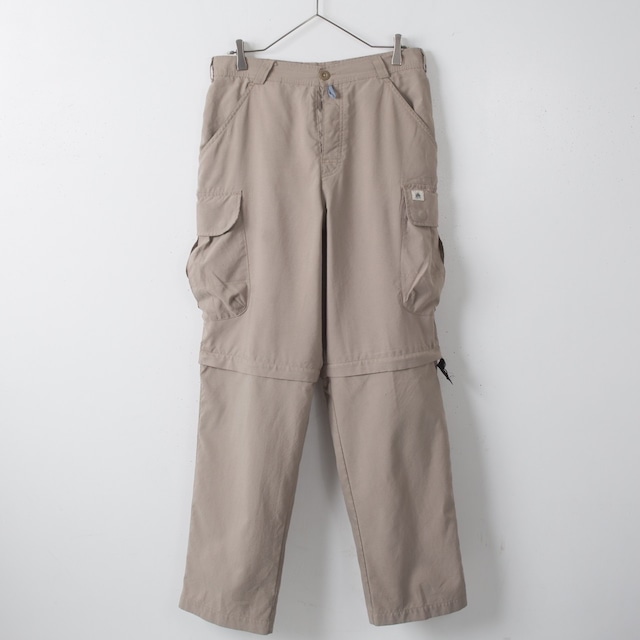 2000s "NIKE" , ACG embroidered nylon cargo detachable trousers