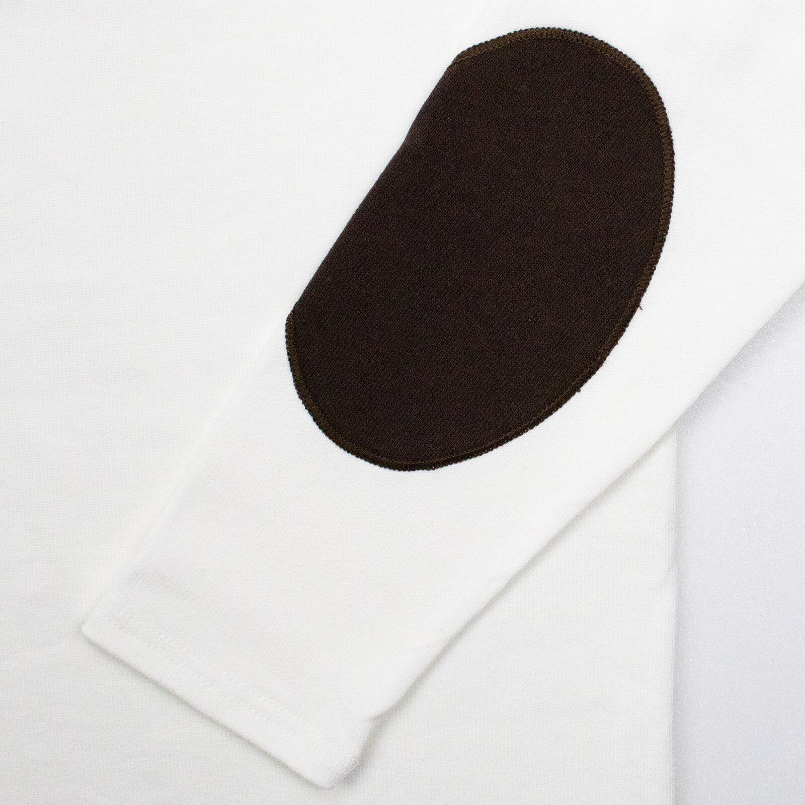 セントジェームス SAINT JAMES ウエッソン無地エルボーパッチ(13JCOUES.COUD.R)NEIGE(CHOCO)