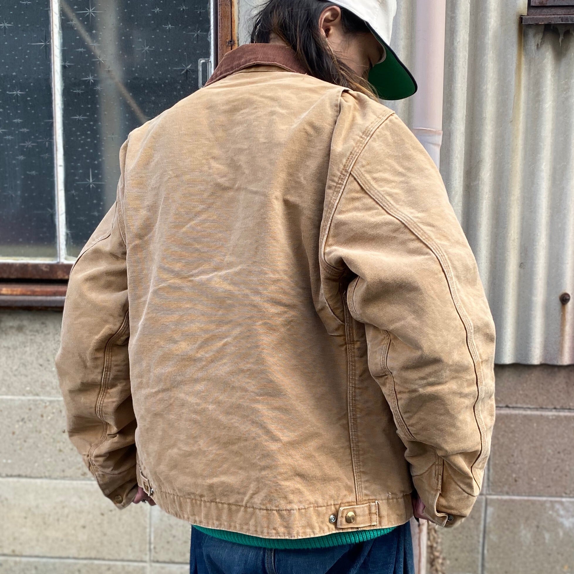 年代 ビンテージ USA製 Carhartt カーハート デトロイトジャケット