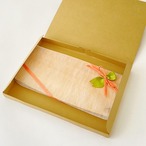 – 結びの舟 –無節いちょうの舟形カッティングボードＭサイズ 30cm×15cm×1.8cm