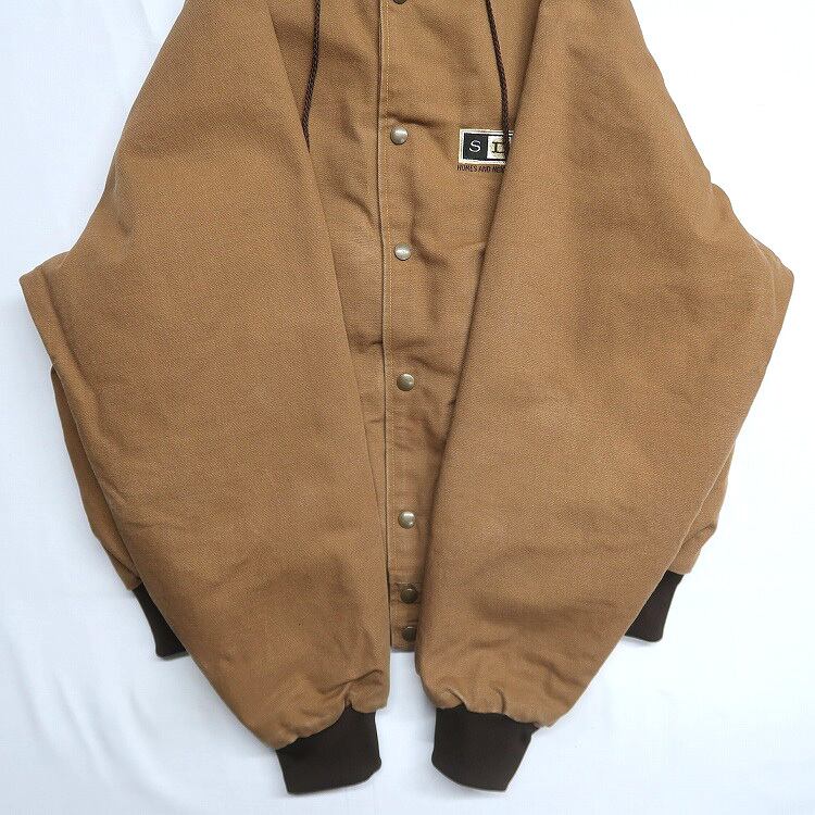 古着 USA製 OZARK MOUNTAIN APPAREL 企業ロゴ 刺繍 ダック アクティブ