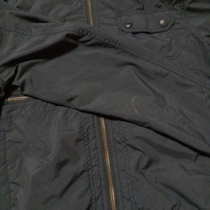 ウールリッチ　スタンドカラー　ナイロン　ミリタリージャケット　ブルゾン　ブラック　S