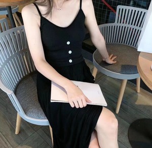 フロントボタンキャミ