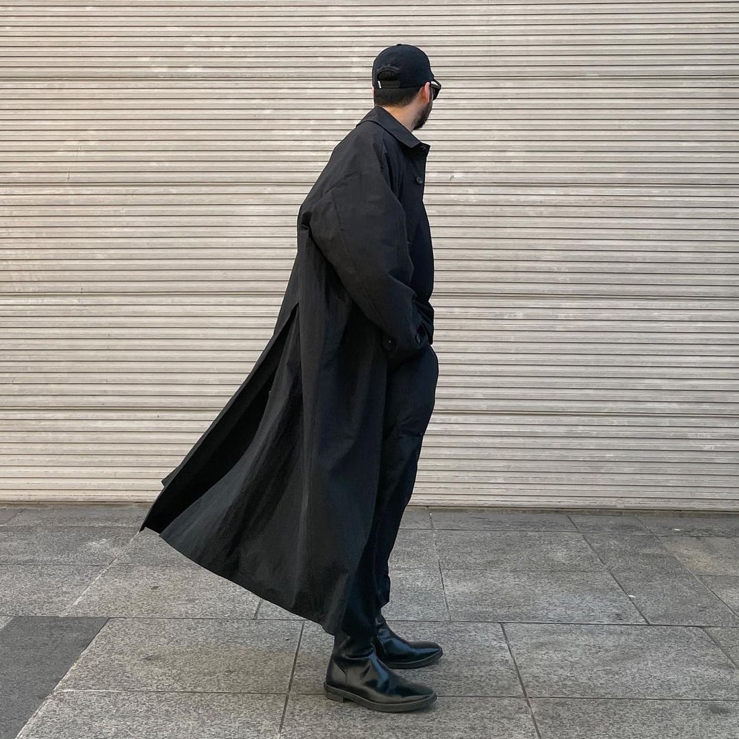 JIAOLANDI簡単おしゃれなロング丈トレンチコート | mblueshop JIAOLANDI簡単おしゃれなロング丈トレンチコート | mblueshop