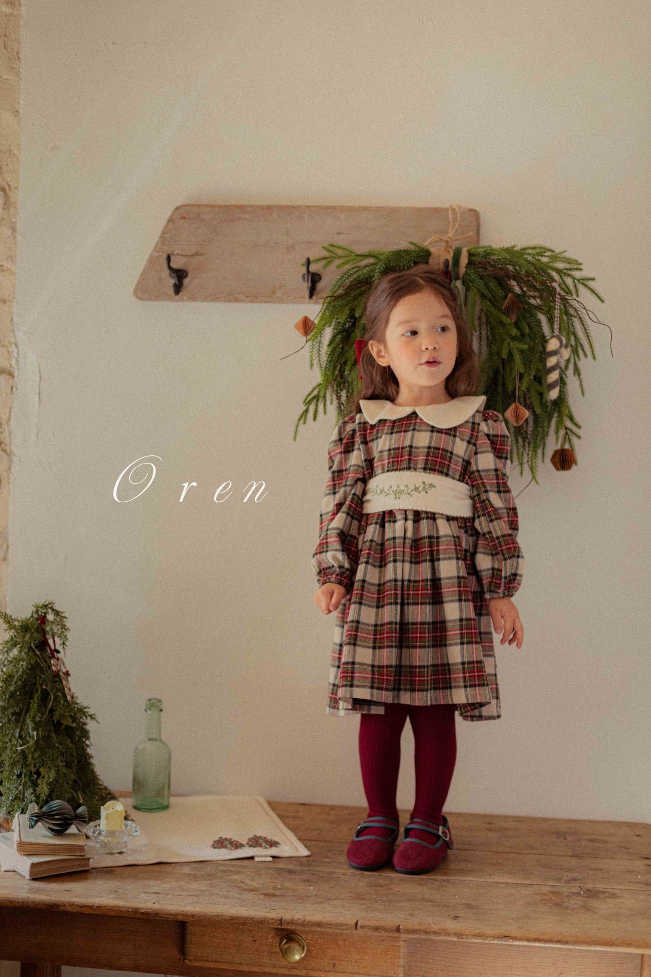 Oren X-mas［取寄］noellia check onepiece