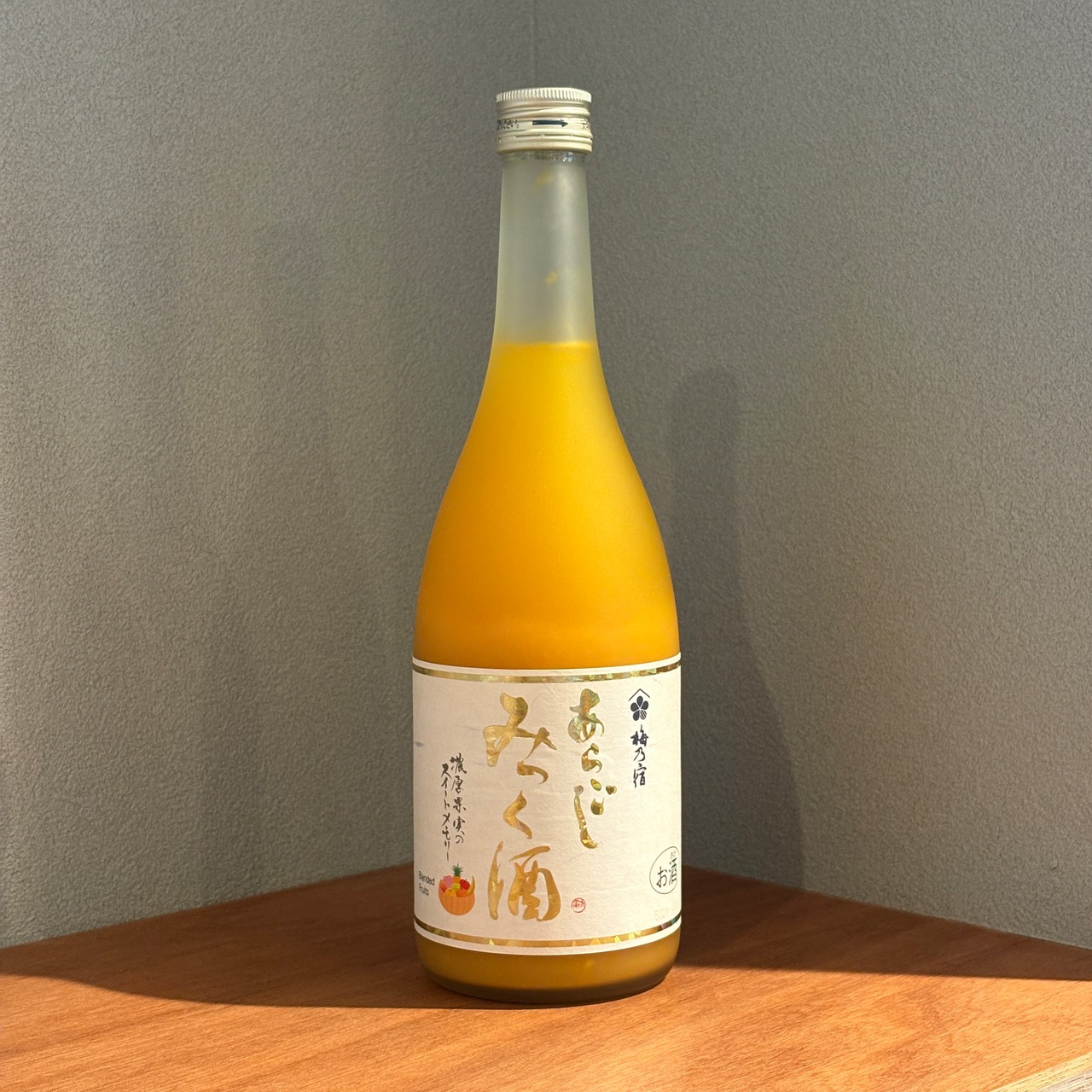 梅乃宿　あらごしみっく酒　720ml