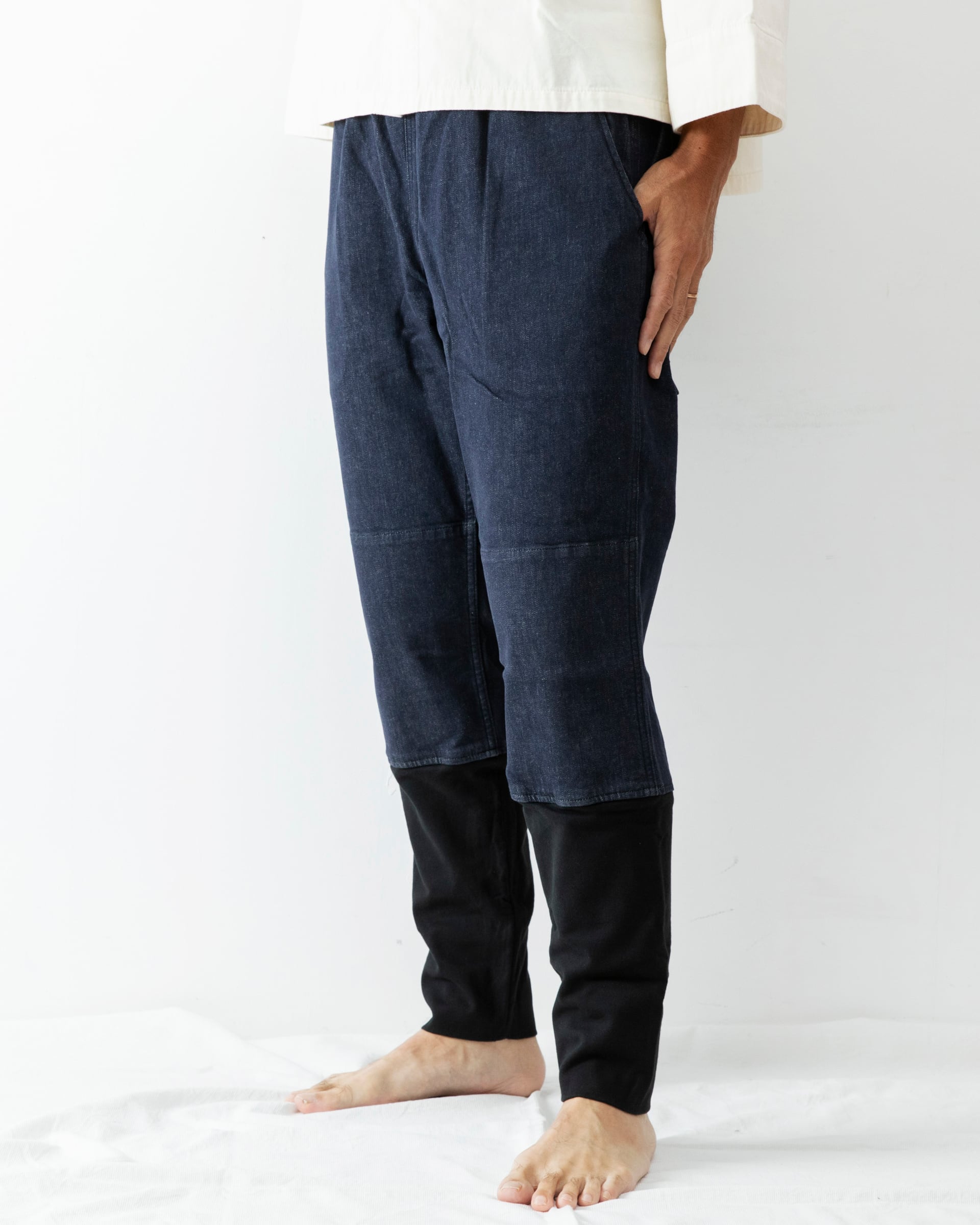 PT-62 作業もんぺまくる [Japanese Denim] インディゴ | SAGYO - 文化