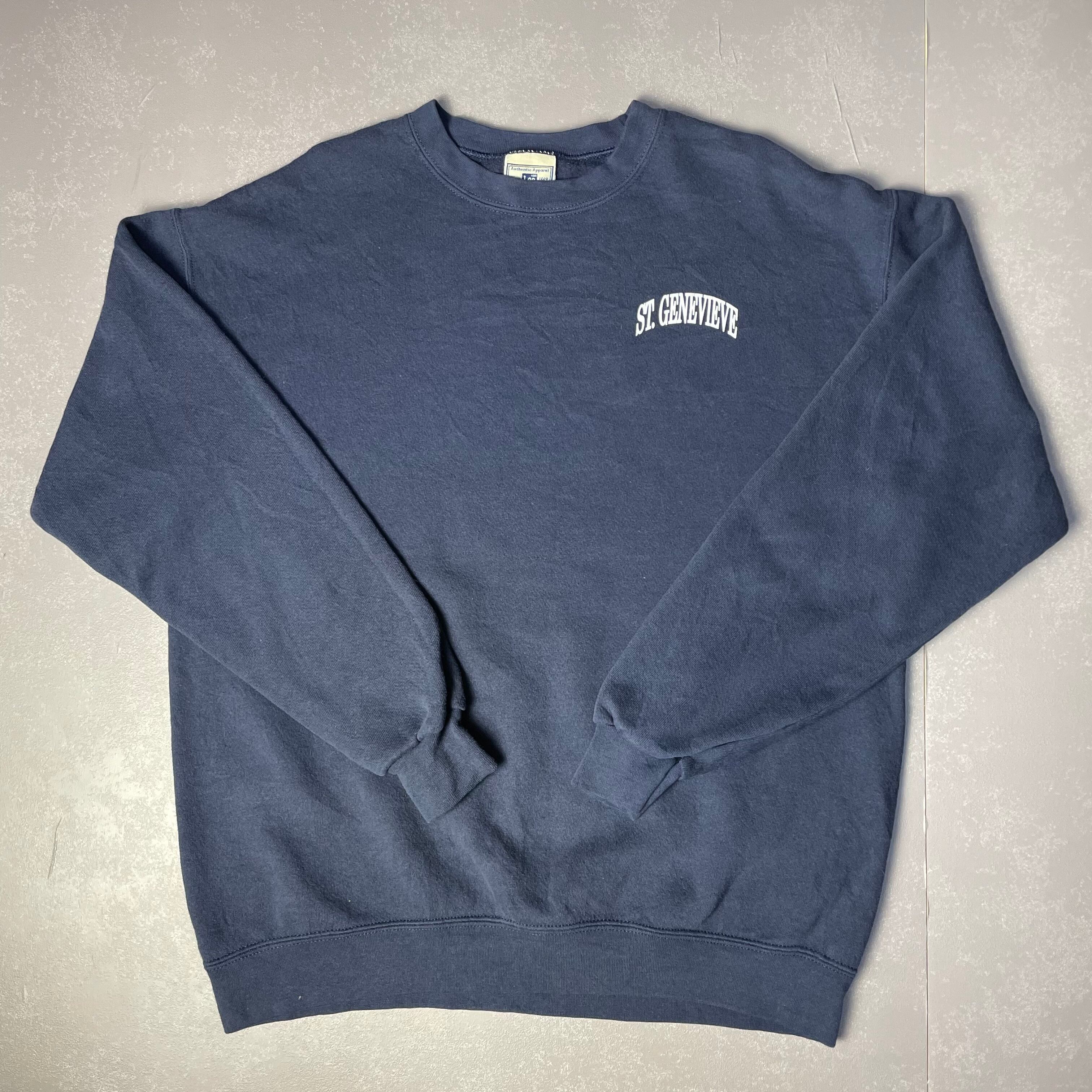 90年代 Lee リー ヘビーウェイト 胸 ワンポイントロゴ 刺繍 スウェットシャツ メンズM 古着 プルオーバー トレーナー 90S ヴィンテージ ビンテージ ブラック 黒色【トレーナー】