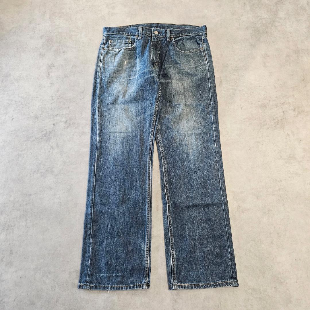 リーバイス559 Levis W34 デニム 古着 青 ヒゲ 縦落ち 17140