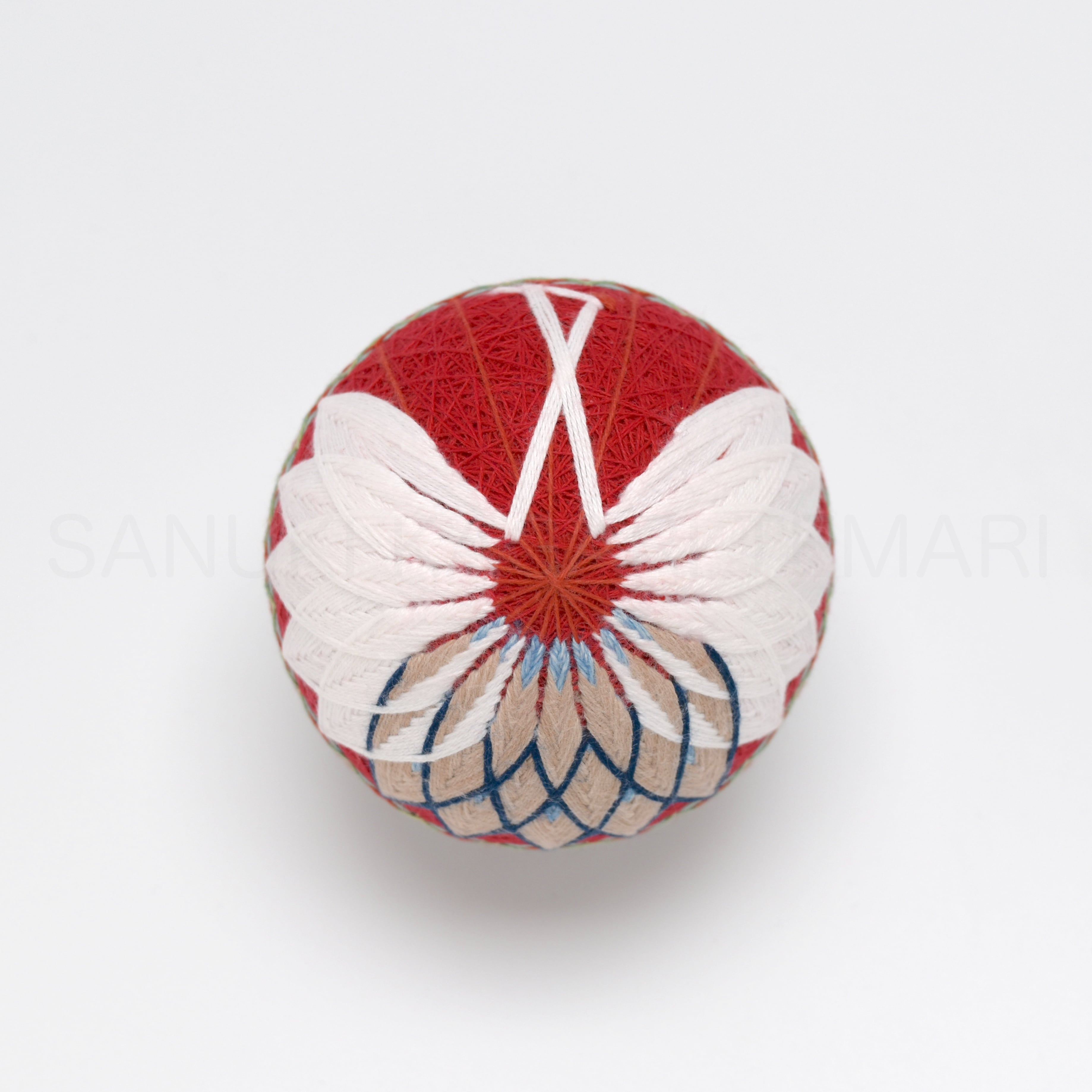 讃岐かがり手まり「鶴」_MA404-4392