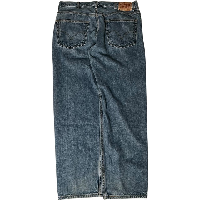 【W38×L32】Levi's550  デニムパンツ　革パッチ