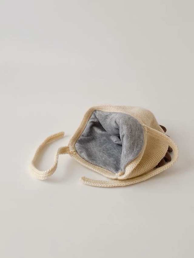 恐竜ベビーボンネット