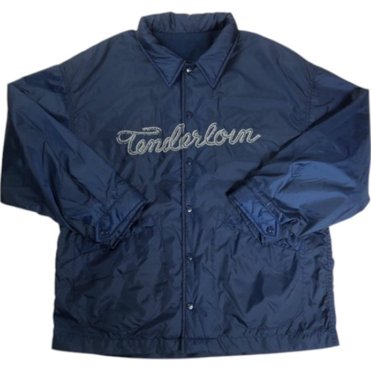 Size【M】 TENDERLOIN テンダーロイン NYLON COACH JKT NAVY コーチ 