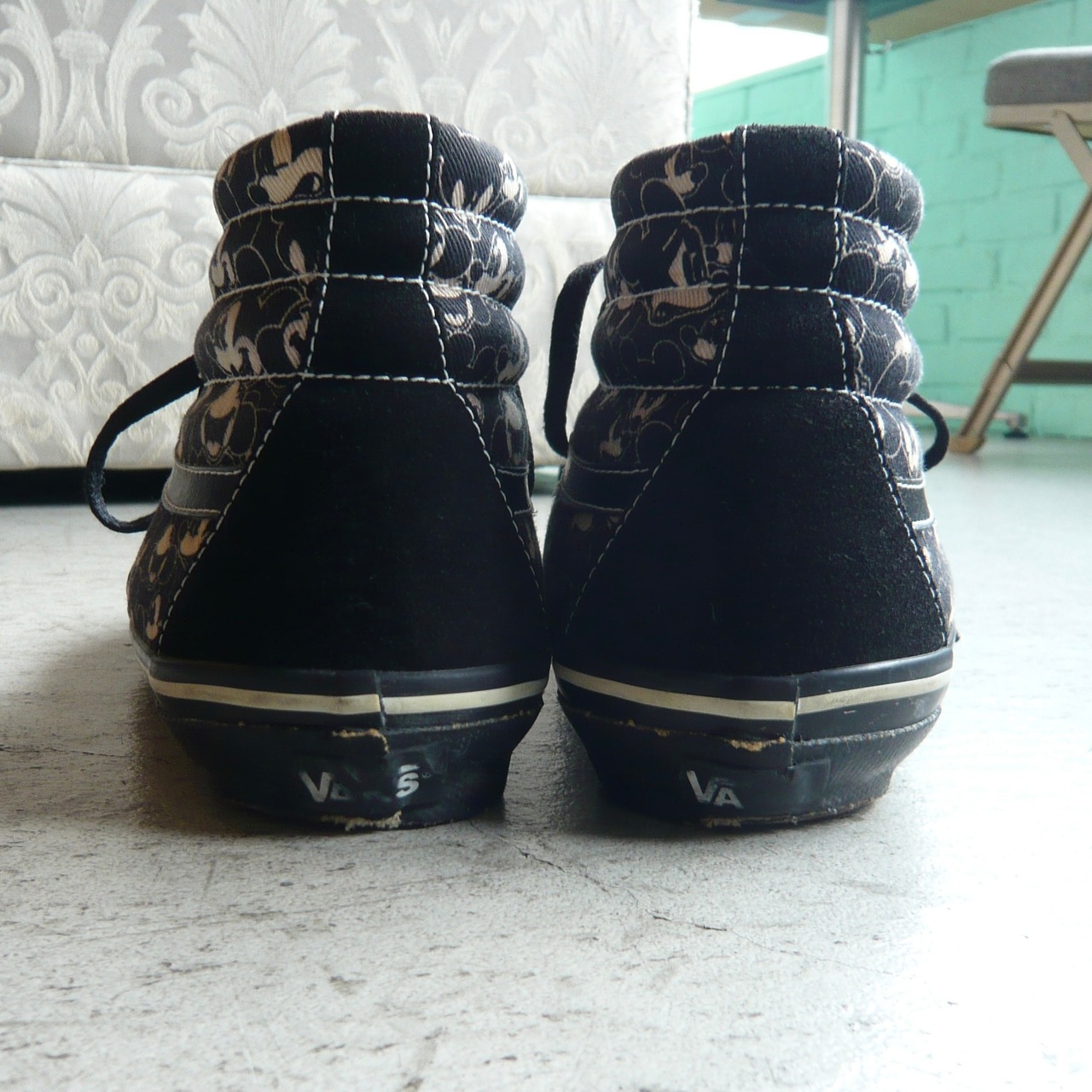 00s VANS BEAMS SK8-HI Disney ミッキー US9.5