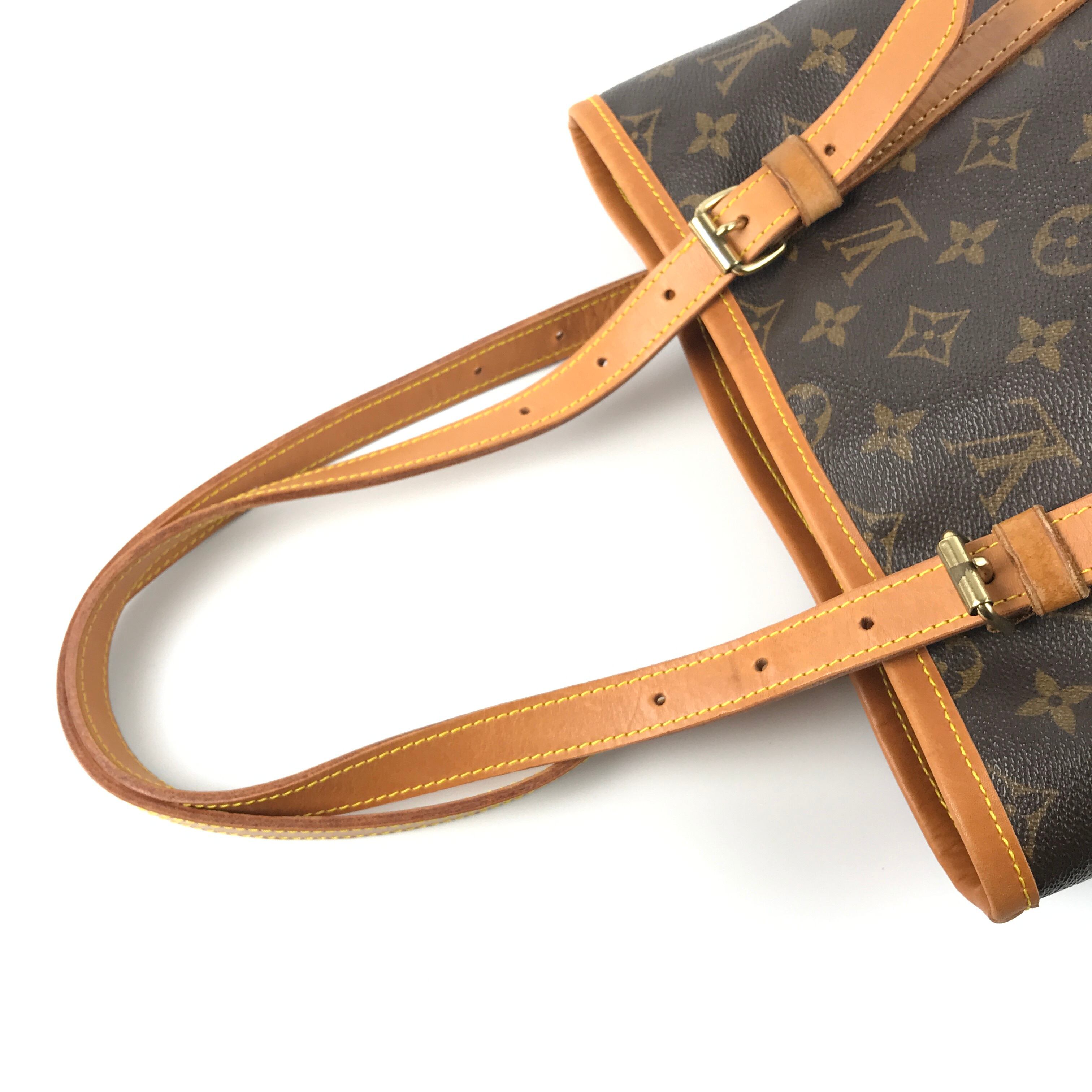 LOUIS VUITTON 　ルイ ヴィトン　モノグラム　バケット GM　トートバッグ　バケツ　バッグ　ポーチ　M42236　ブラウン　vintage　 ヴィンテージ　mdwnn4 | VintageShop solo powered by BASE