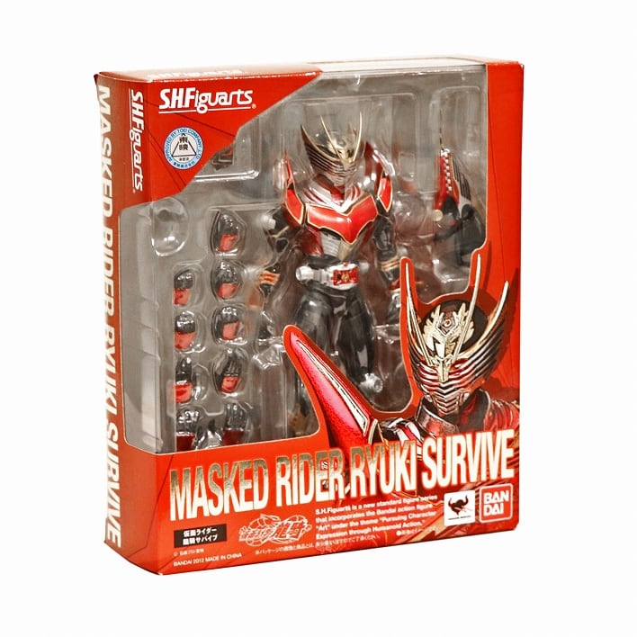 バンダイ・BANDAI・S.H.Figuarts・仮面ライダー龍騎サバイブ・仮面  