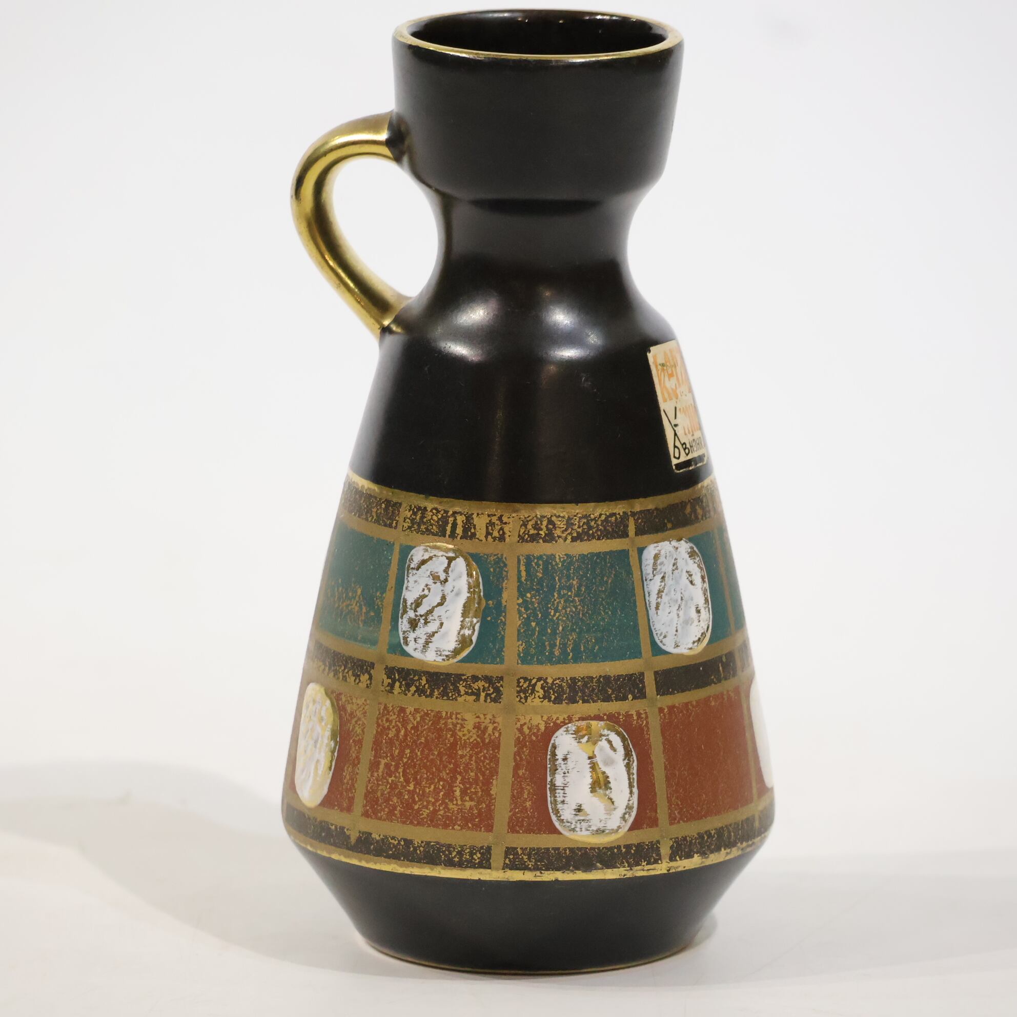 Dümler＆Breiden-- 16.1cm | Fat Lava & German Art Pottery