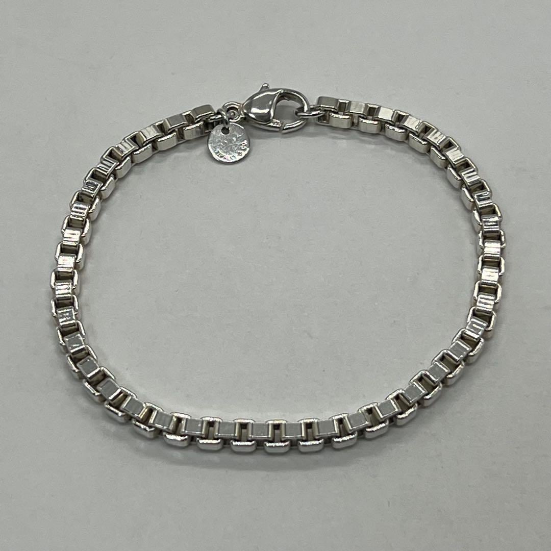 ティファニー TIFFANY ベネチアンチェーン ブレスレット SV925