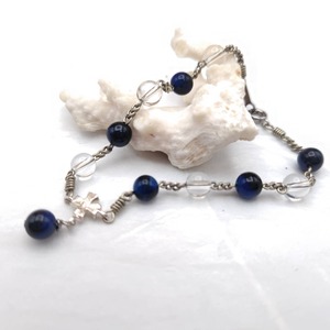 Rozary Bracelet【crystal ×tigereye】