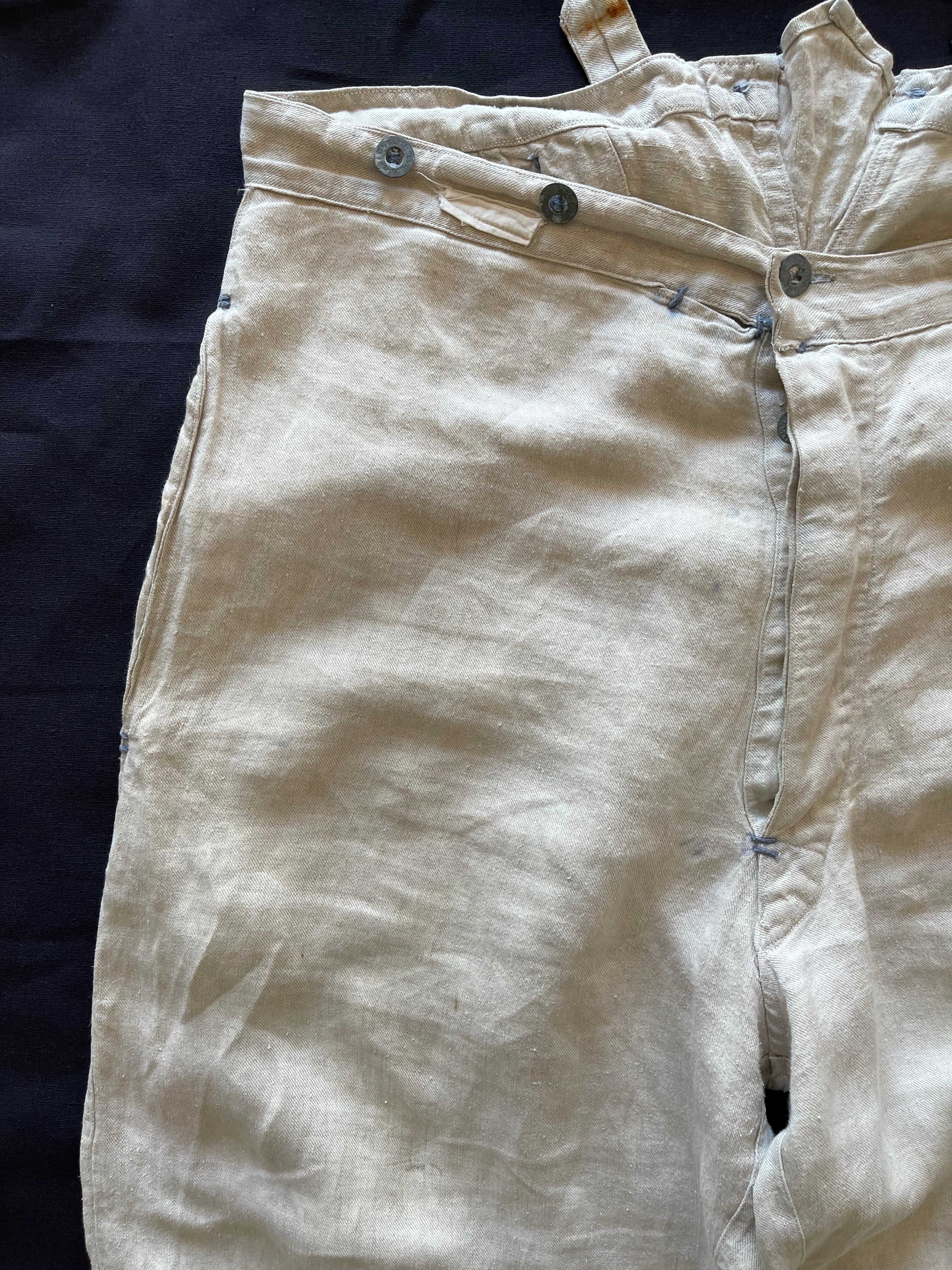 パンツ French Bourgeron pants 30s French Bourgeron pants 30s