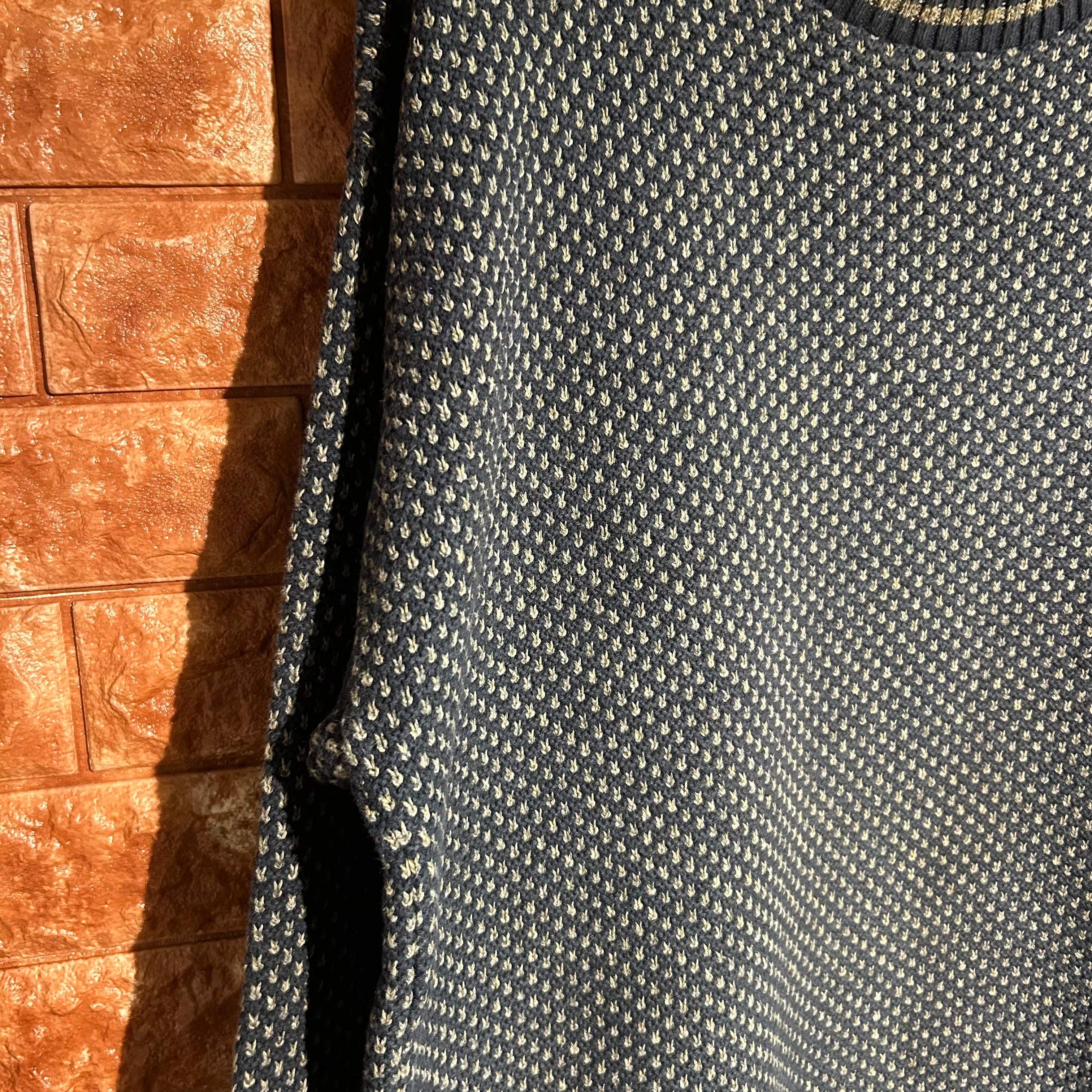 トップス Woolrich Birds Eye knit made in usa 00s】WOOLRICH USA製 birds eye knit | Johnson Market