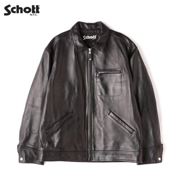 SCHOTT ショット 782-3950120 LEATHER TRACKER JACKET レザートラッカージャケット 3121034