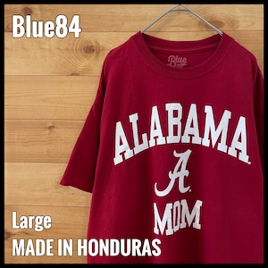 【blue84】カレッジ アラバマ大学 ALABAMA アーチロゴ Tシャツ L バーガンディ US古着