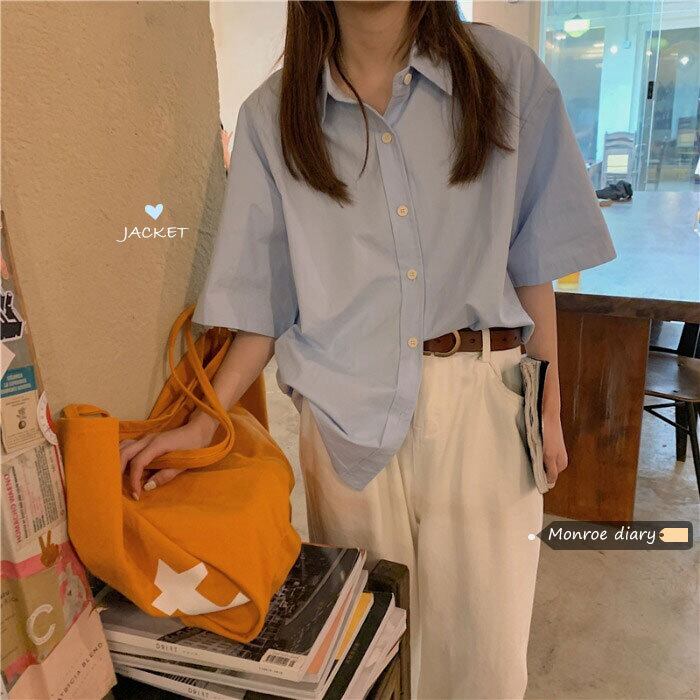 ブルーシャツ サマージャケット 夏物 モンロー76967232876