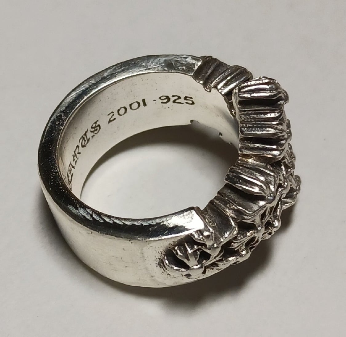 CHROME HEARTS クロムハーツ セメタリークロスリングUS11号 CHROME HEARTS クロムハーツ セメタリークロスリング 指輪