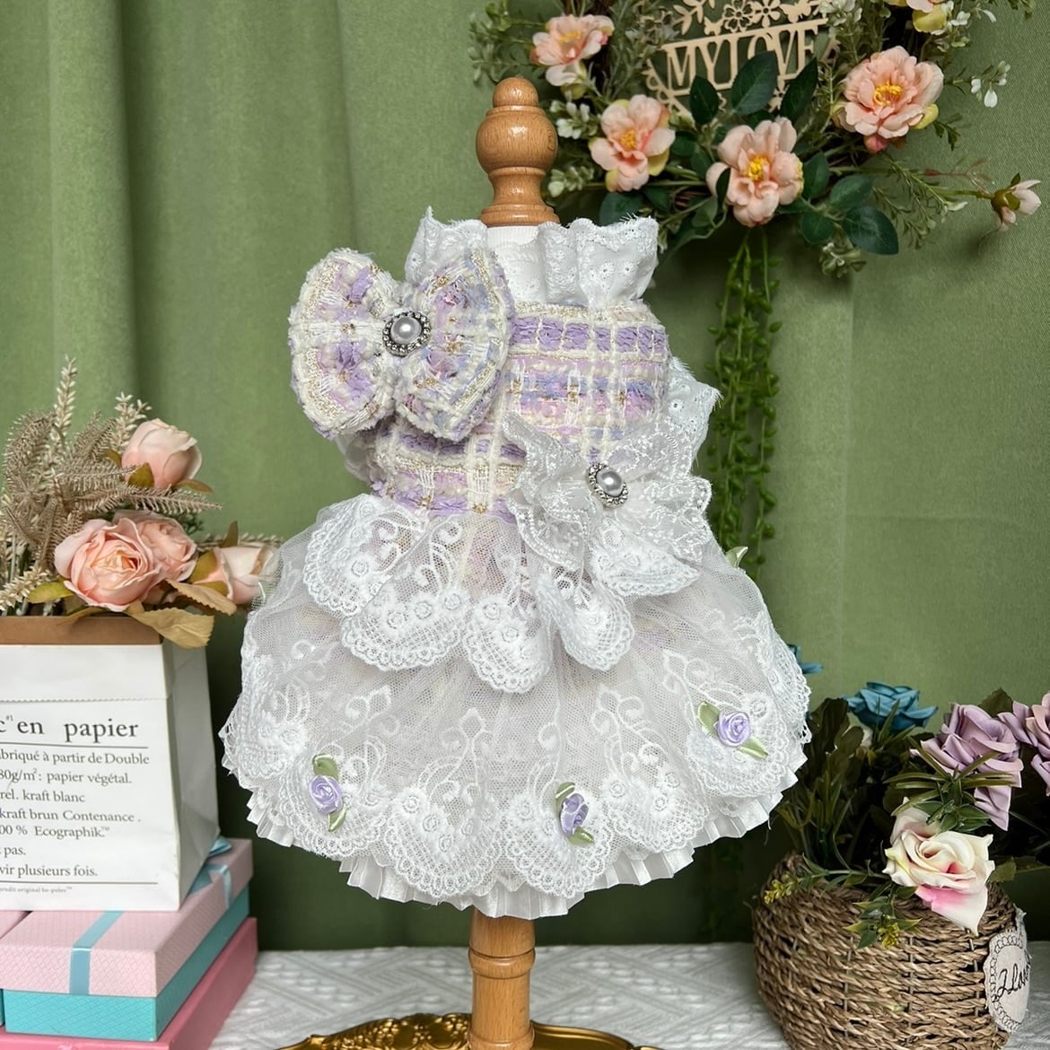 ブランシュフルールドレス 00740