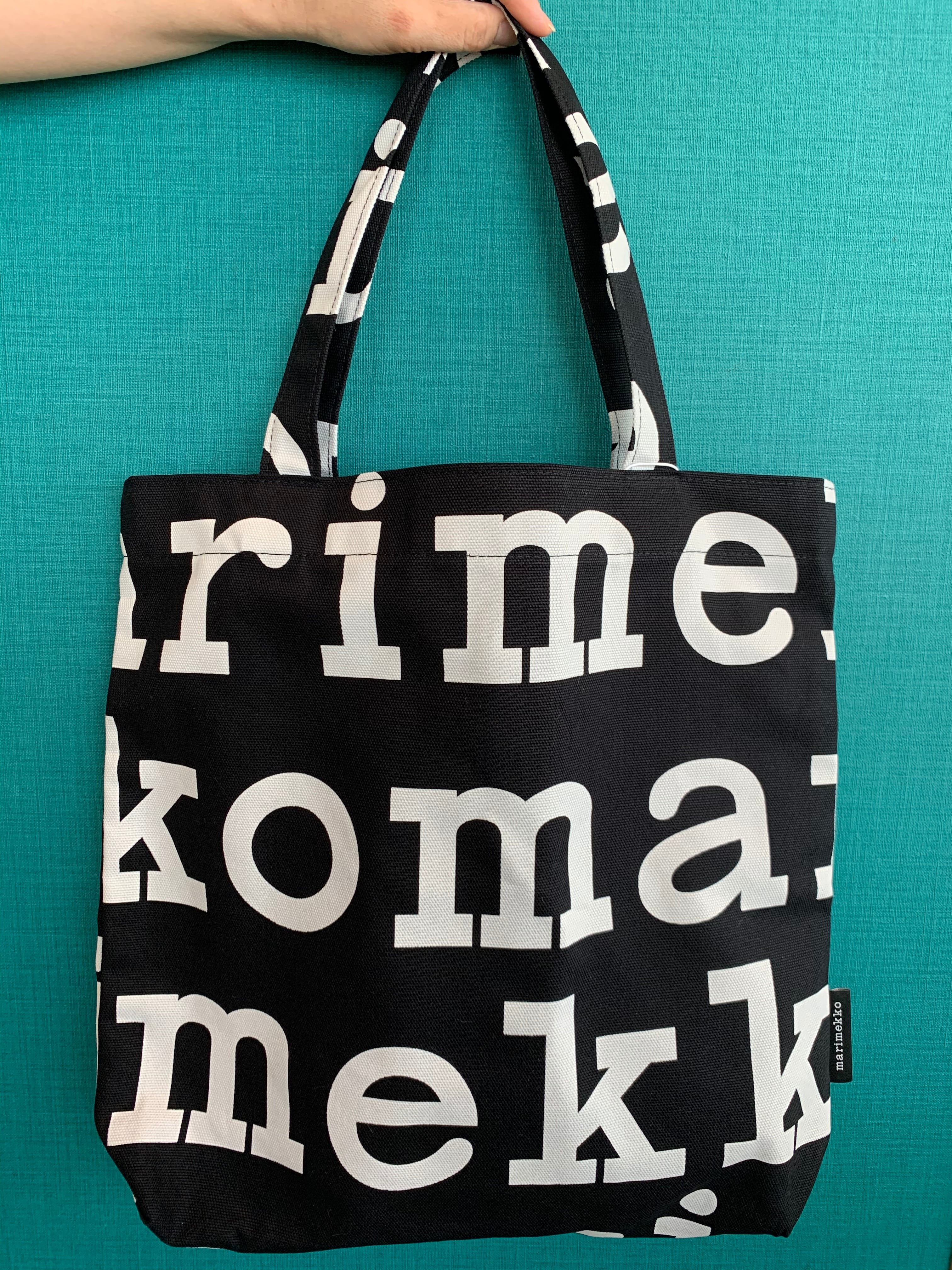 マリメッコ marimekko トートバッグ NOTKO LOGO | cafezakkabb 