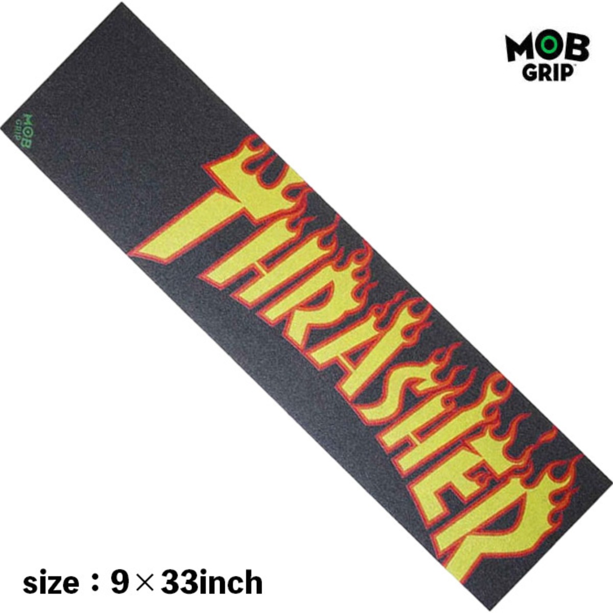MOB GRIP モブ グリップ デッキテープ スケボー スラッシャー THRASHER YELLOW&ORANGE FRAME グリップ