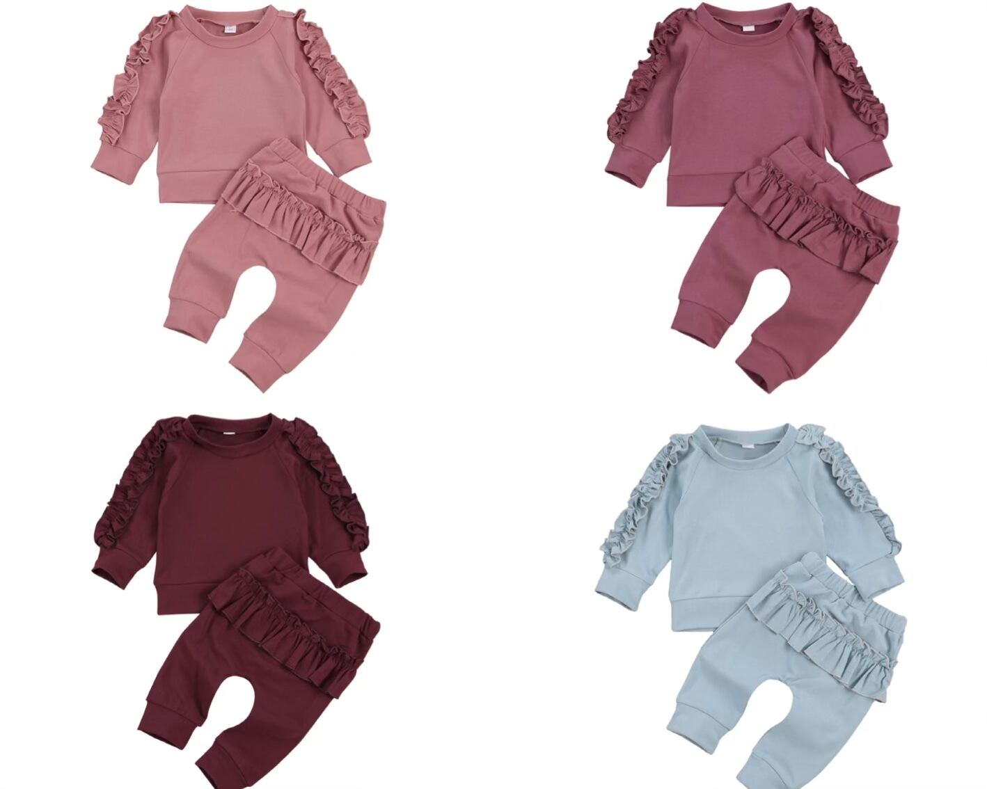 上下2点セット / セットアップ / 女の子 / 〜2才( A〜D )