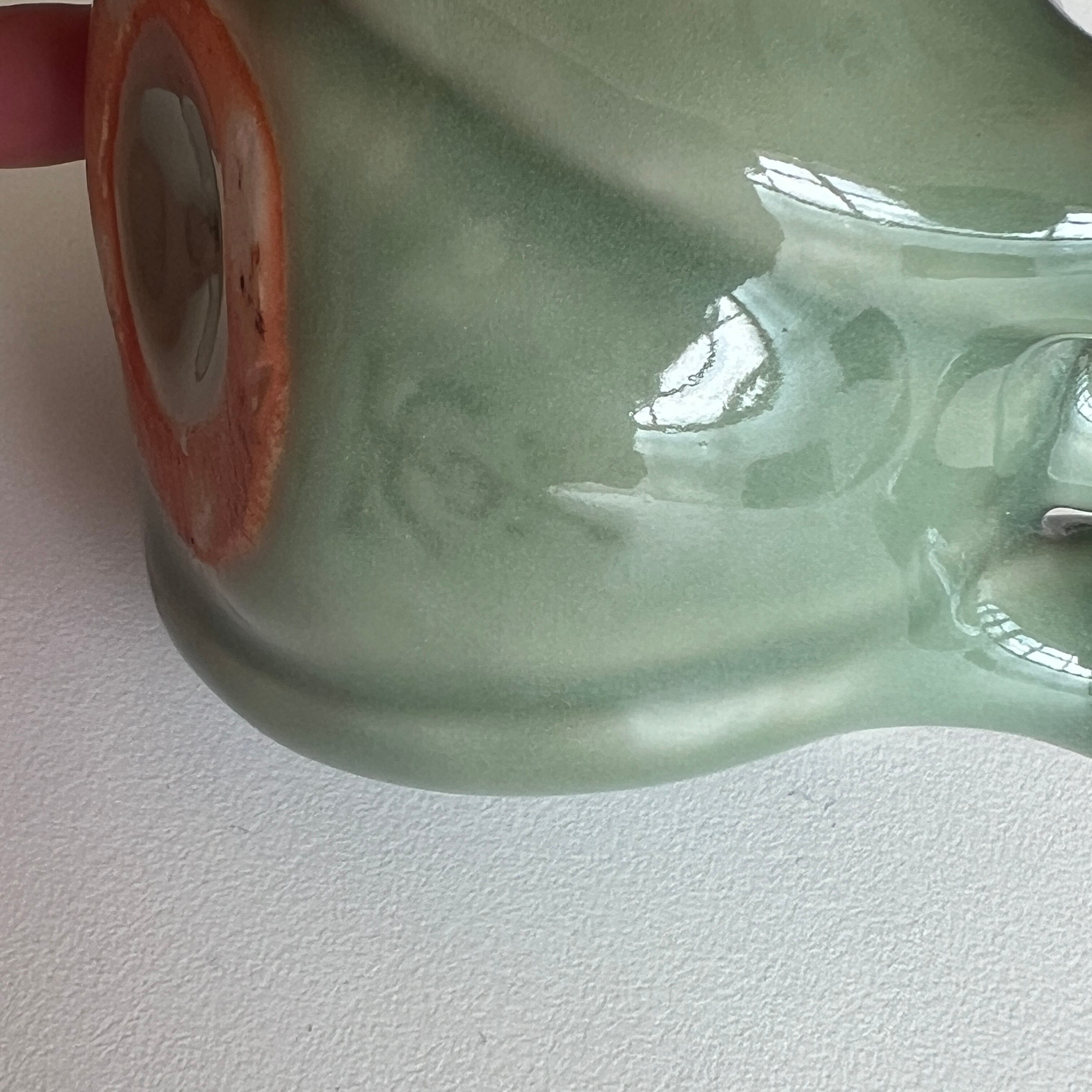 0413]三田青磁 置物 跳卯 | 三田陶芸の森。