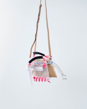 SCOTRIA - BERG BAG w/ STRAP "BABY CHAMPAGNE"