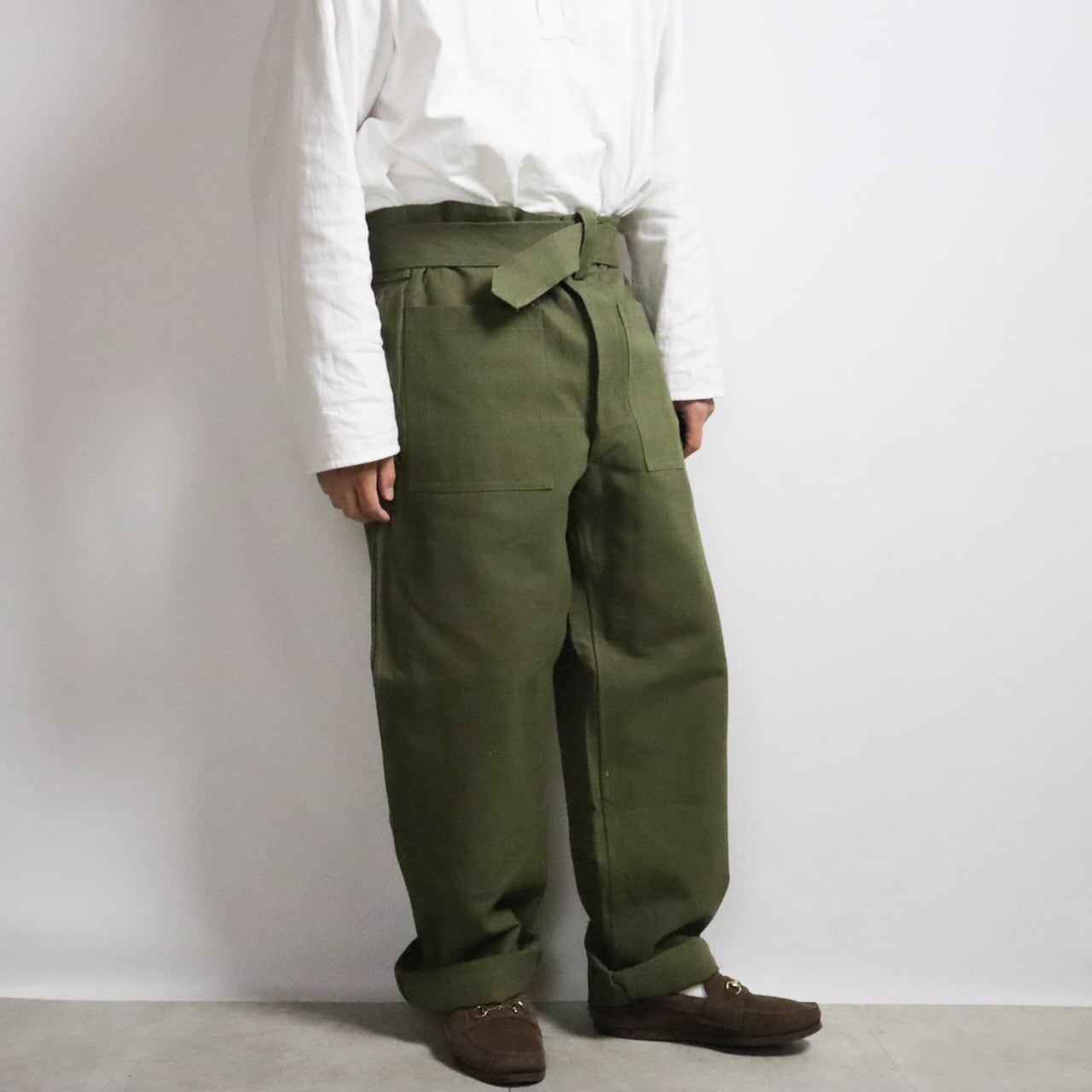 DEAD STOCK】French Army M-35 Motorcycle Pants フランス軍 M35