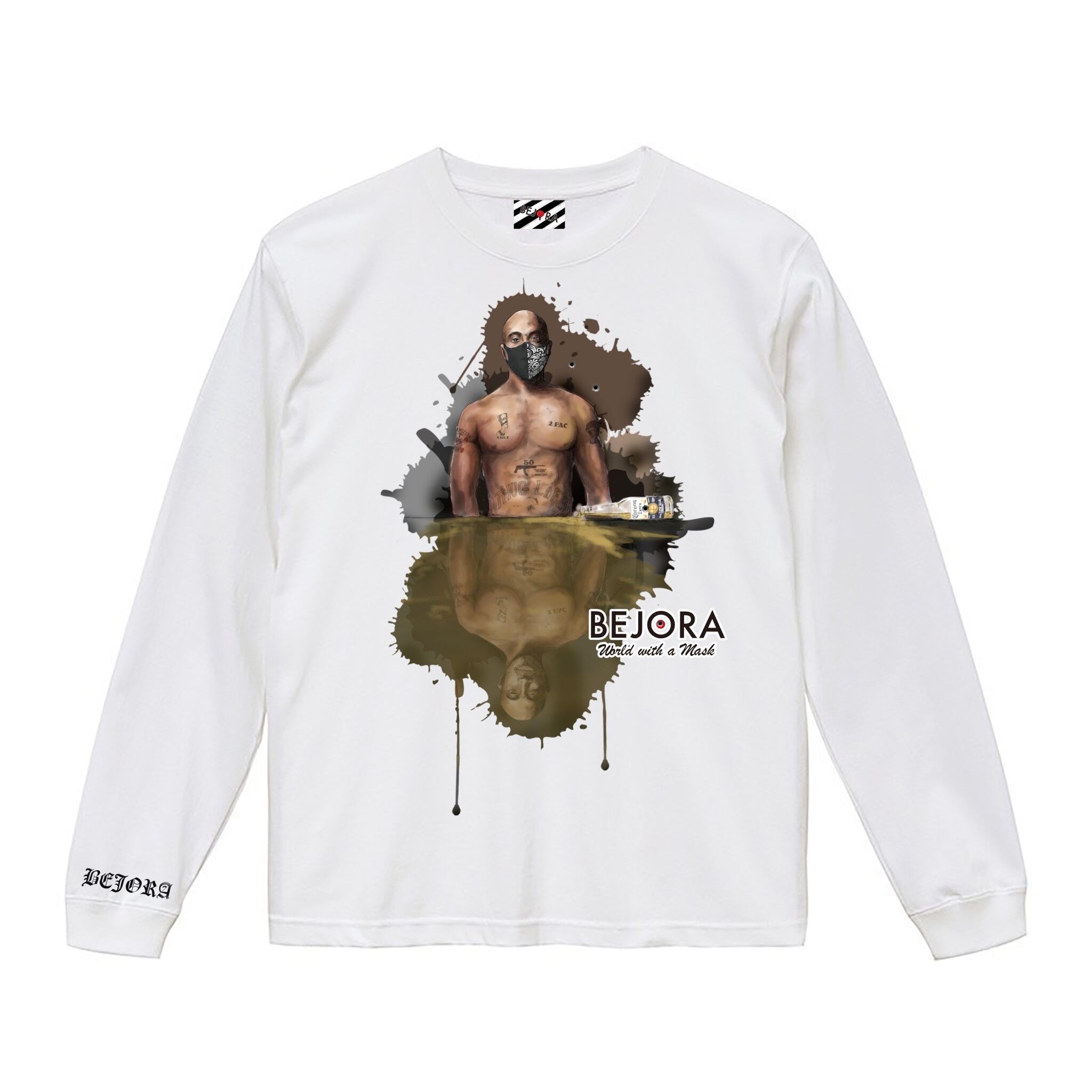 BEJORA 2PAC パロディー ロンT | BEJORA apparel powered by BASE