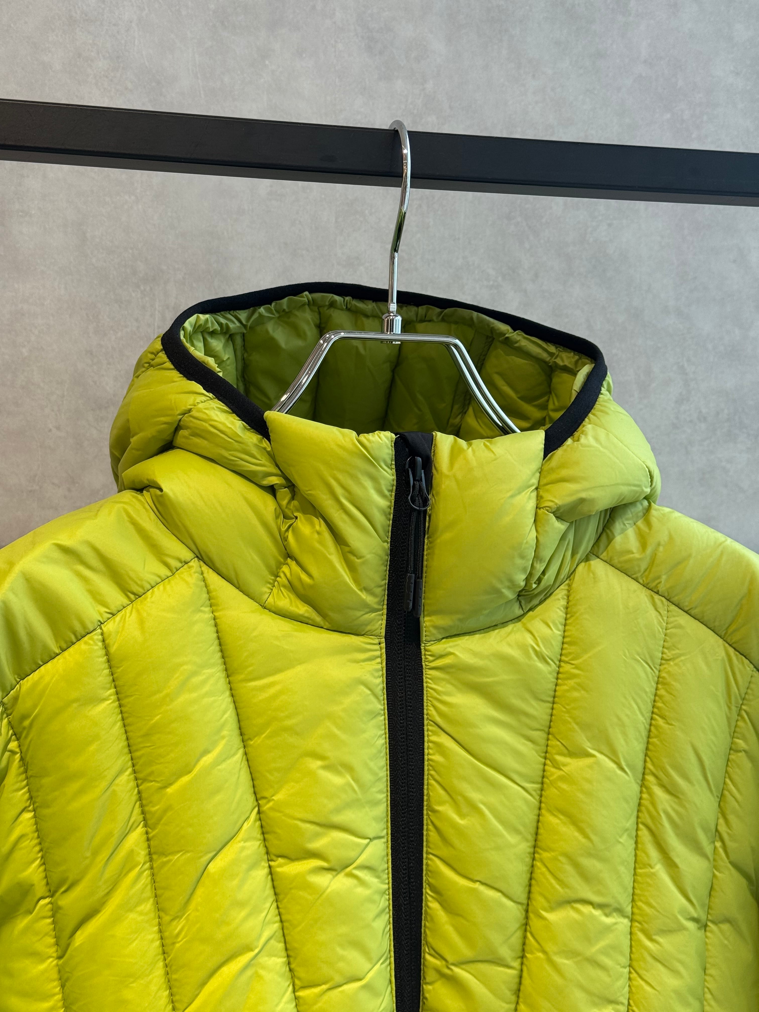 quilting paddet hood jacket