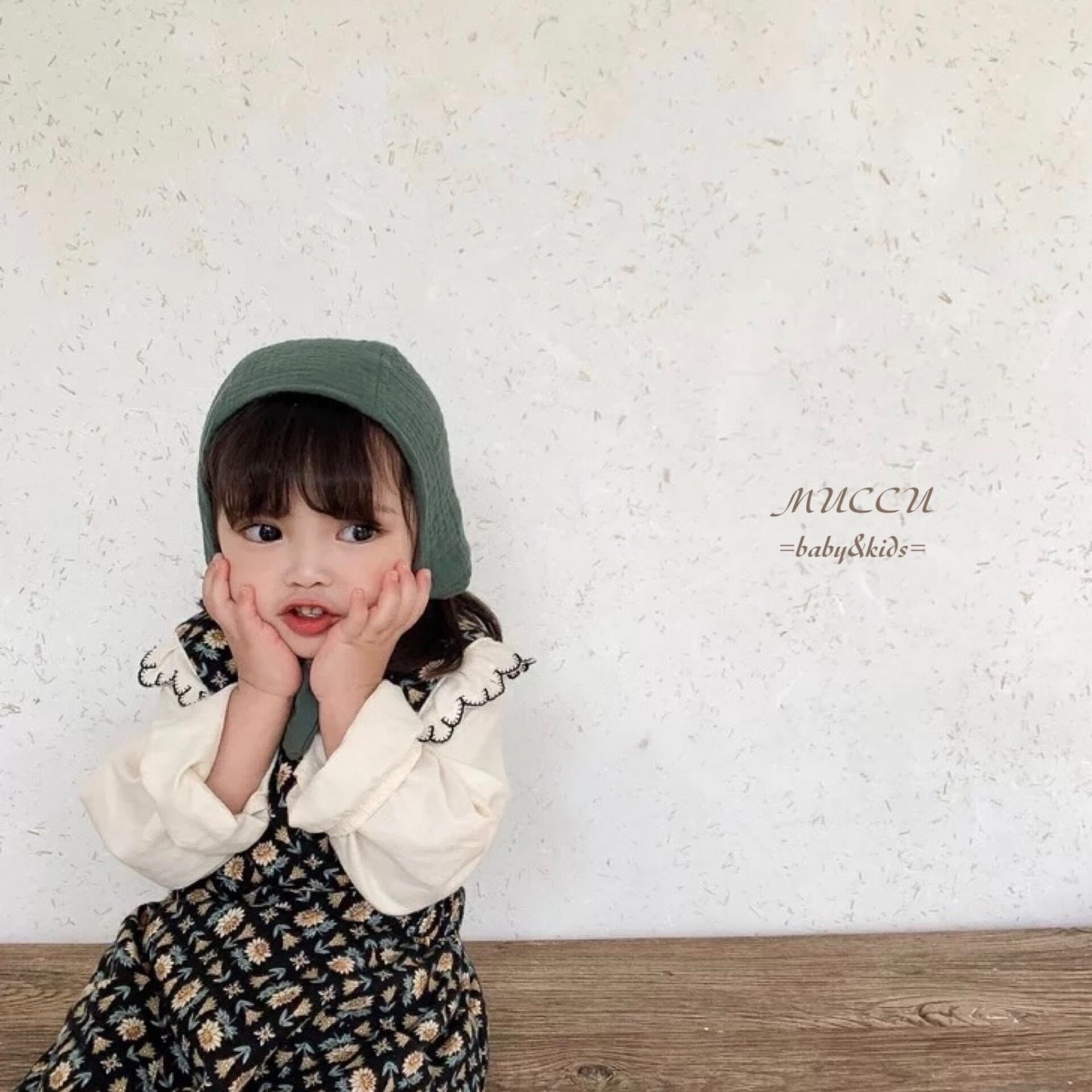 送料無料！【予約販売】トップからおしゃれに☆ 可愛い リボン 頭巾 1