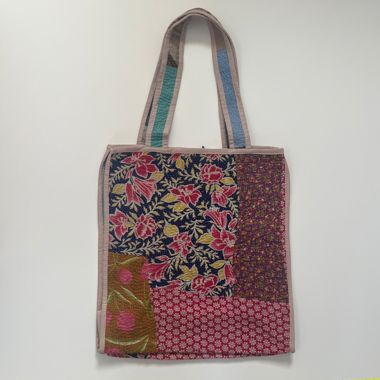 ＜PHET AND PLOY＞Kantha Bag Piping カンタバッグD - 3