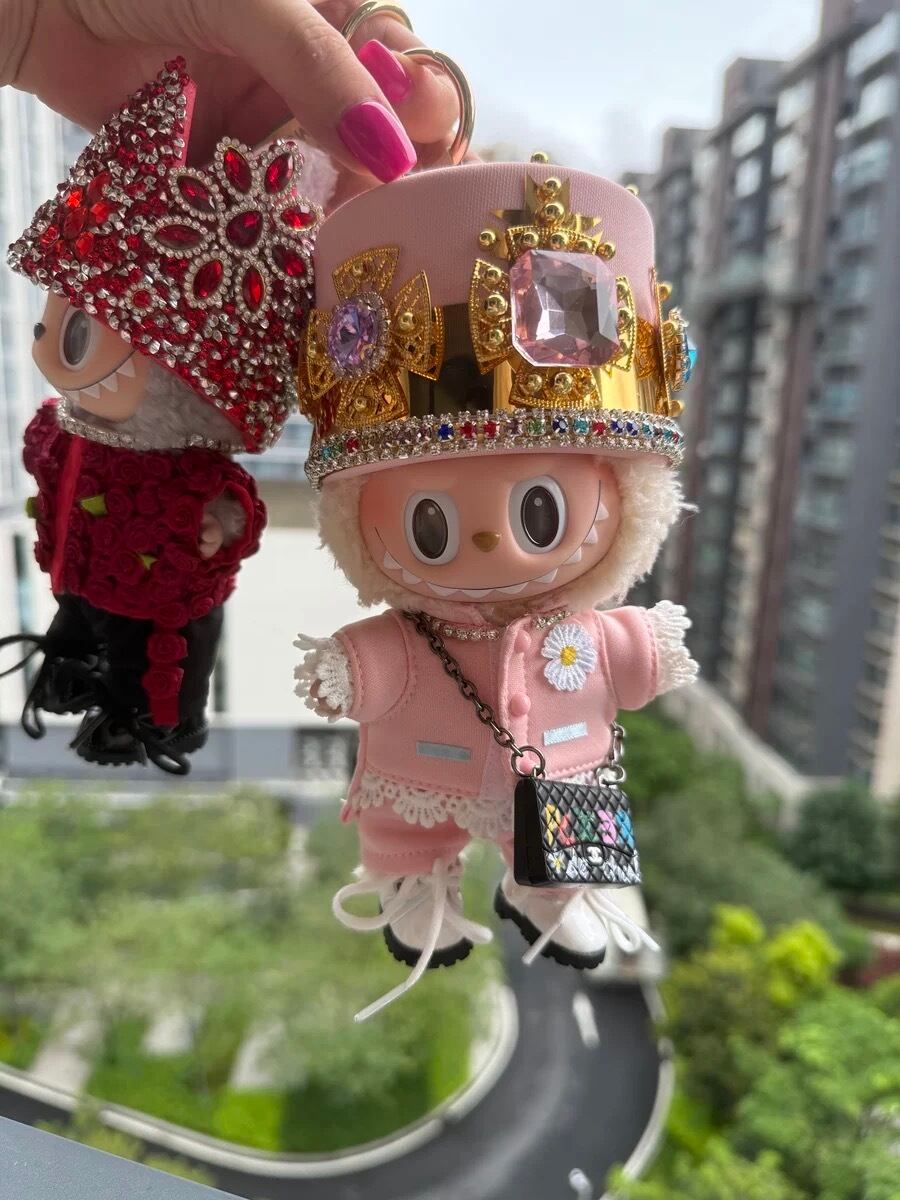 labubu ラブブ G-DRAGON 17センチ ぬい服 着ぐるみ 着せ替え服 | Pay ID