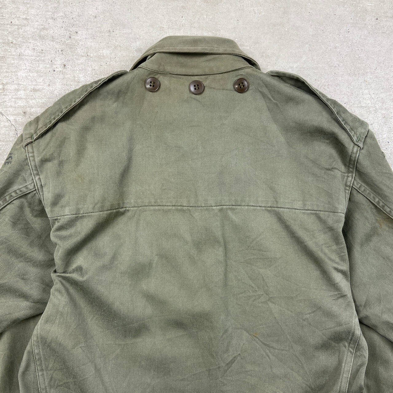 70年代 フランス軍 M-64 SATIN300 移行期 フィールドジャケット ハンド 