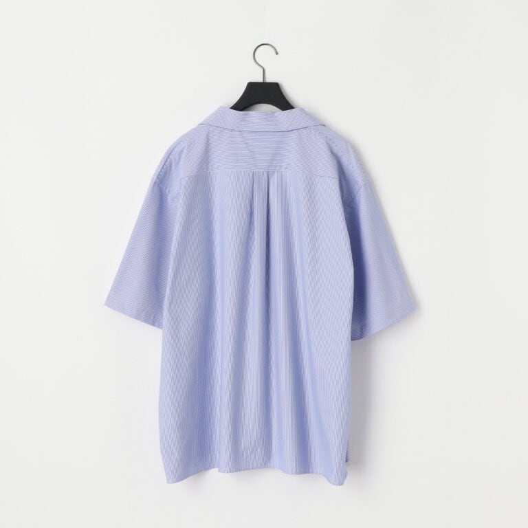 LAST1】KANEMASA PHIL. 46G Stripe Ether Shirt(BLUE) | novastore