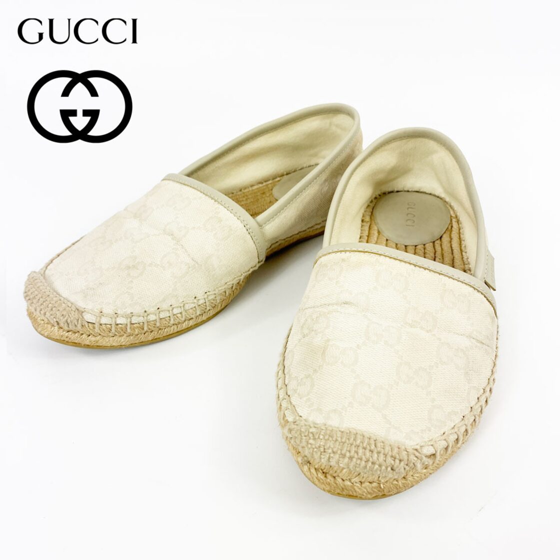 ☆クリーニング済み☆ GUCCI グッチ GGキャンバス キャンバス×レザー 