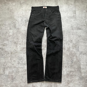【W31 L32】 メキシコ製 levi's ブラックデニム リーバイス 501