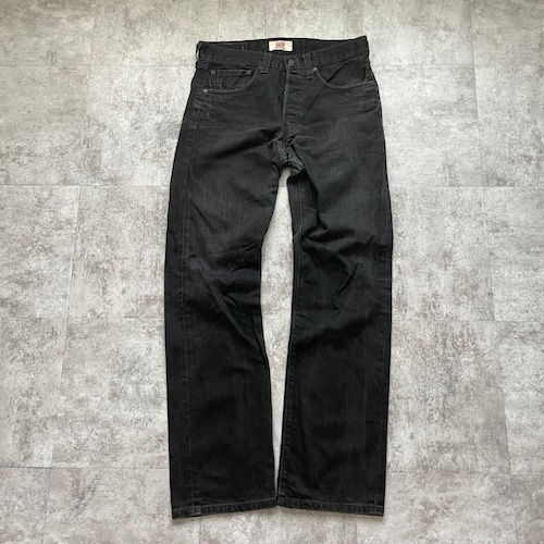 【W31 L32】 メキシコ製 levi's ブラックデニム リーバイス 501