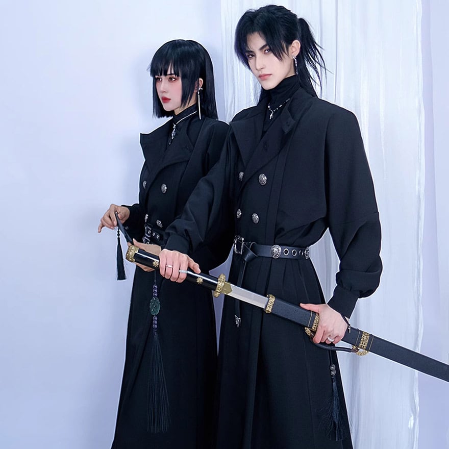 ミリタリーロリータ ロングコート 軍服×男装 イベント向け｜WithU