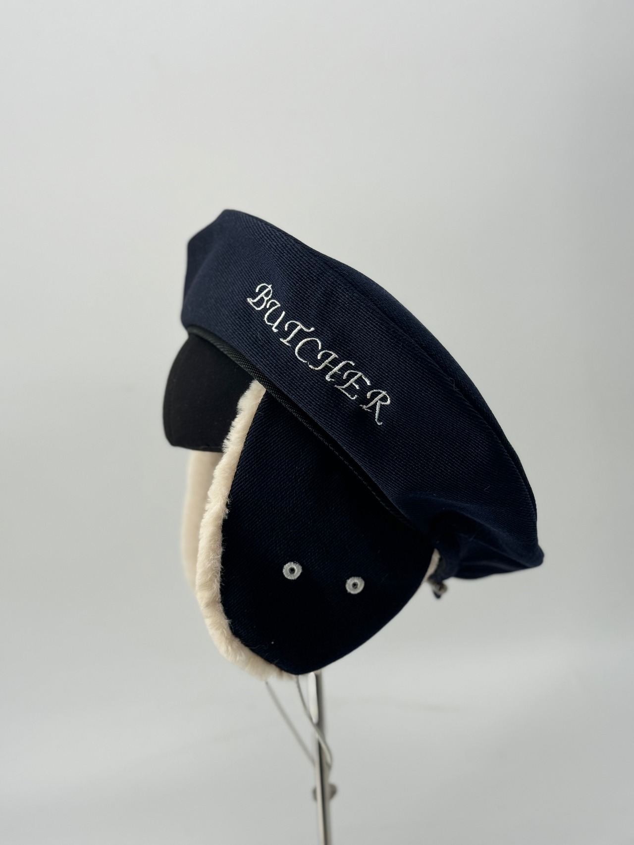 béret wool   dog ear　3way