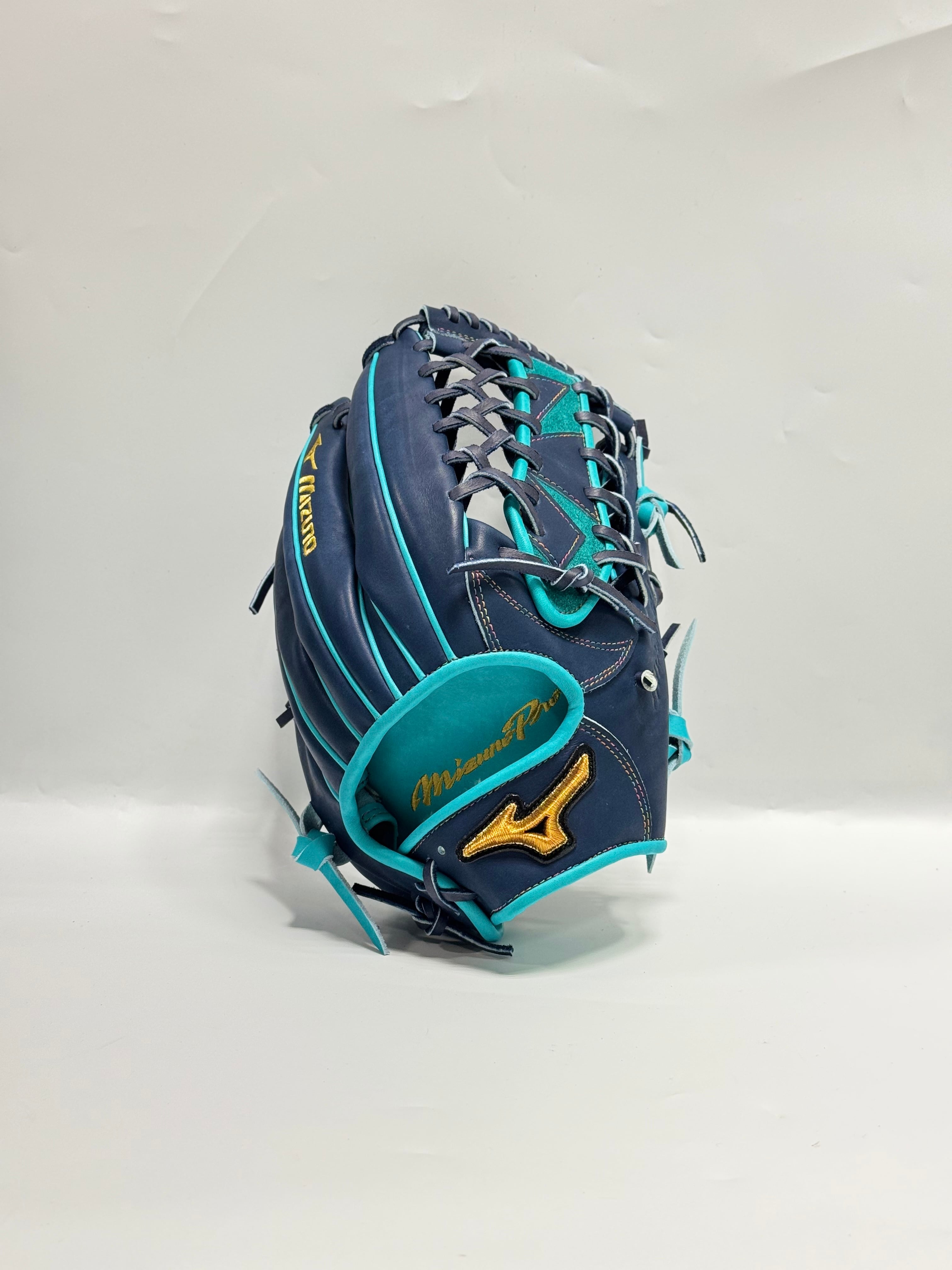MIZUNO PRO-ミズノプロ「翡翠 -HISUI-」限定グラブ 軟式グローブ 投手